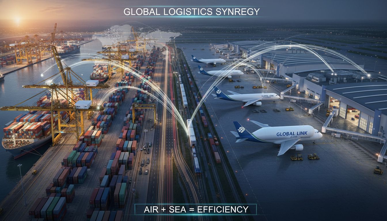 Optimalisasi Rantai Pasok: Sinergi Logistik Udara dan Laut dalam Perdagangan Global
