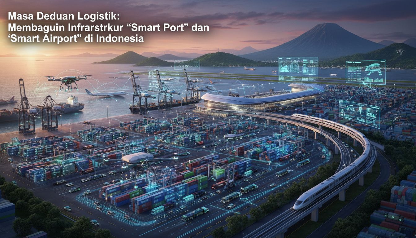 Masa Depan Logistik: Membangun Infrastruktur "Smart Port" dan "Smart Airport" di Indonesia